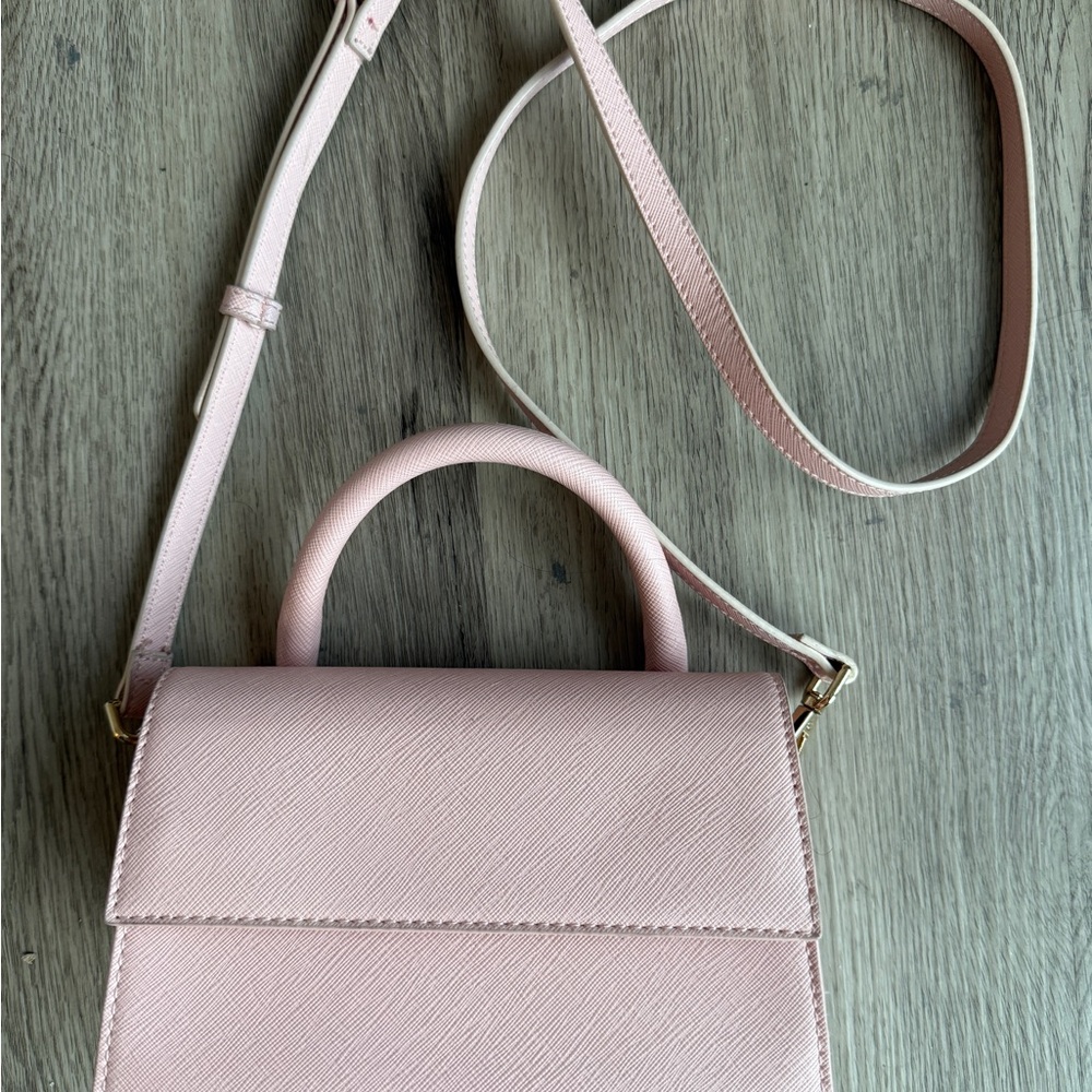 Fashion Nova Blush Crossbody Bag